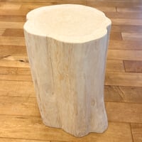 檜　丸太　椅子　スツール　No.1367 檜丸太椅子スツールNo.1367