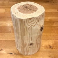 槙 丸太 椅子 スツール No.1133 | Wood Factory Silky