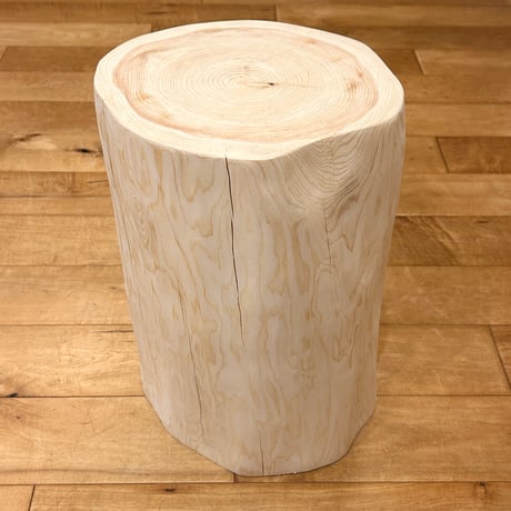 檜丸太椅子スツールNo.1216