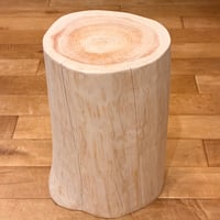 Hinoki Wood Stool No.1691 | Wood Factory Silky