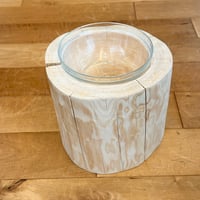 ペットテーブル ツイン 天然ひのき 丸太 | Wood Factory Silky ペットテーブル ツイン 天然ひのき 丸太 | Wood Factory Silky