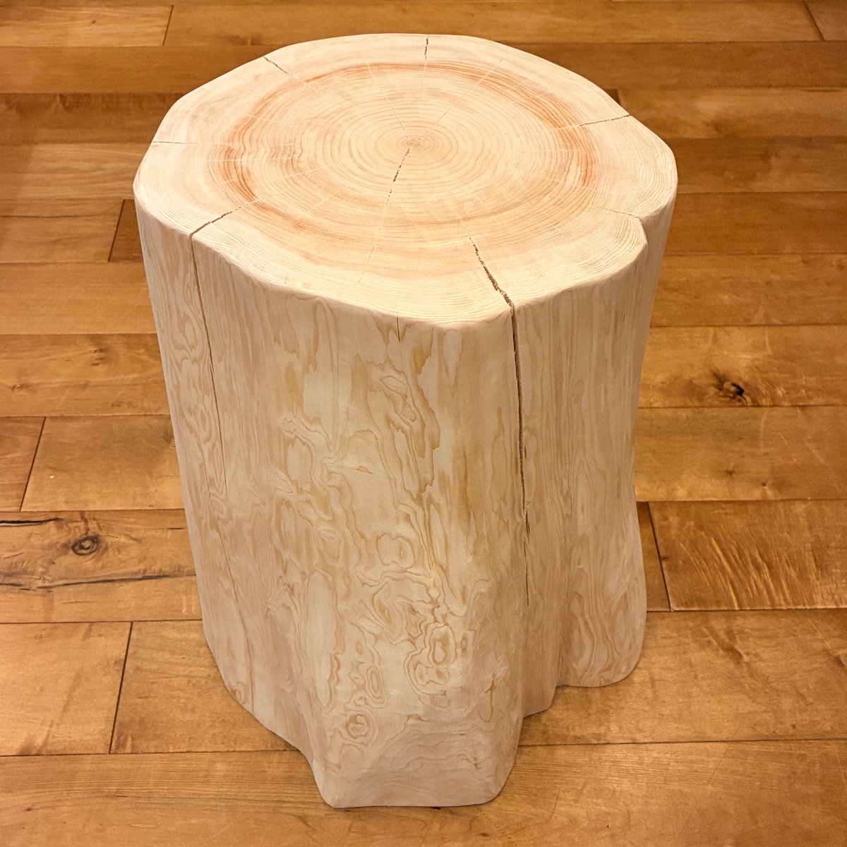檜　丸太　椅子　スツール  881 檜 丸太 椅子 スツール 881 【公式通販】