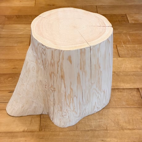 Hinoki Iron Table 】No.1614 HINOKI CUTTING BOARD with STAND