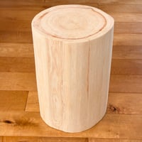 Hinoki Wood Stool No.1681 | Wood Factory Silky