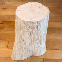 Hinoki Wood Stool No.1385 | Wood Factory Silky