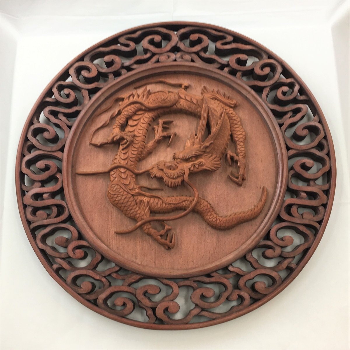 RUNAN オリジナルデザイン  天然 金糸楠木 龍と鳳の紋 精工彫刻 櫛 RUNAN オリジナルデザイン 天然 金糸楠木 龍と鳳の紋 精工彫刻 櫛