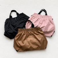 【charmaer】プリーツナイロンバッグ