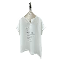 【ayane】アシンメトリーストライプTシャツ
