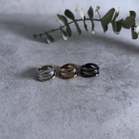 【charmaer】ツインフープリング