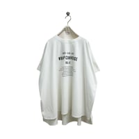 【ayane】ポンチョ型ロゴTシャツ