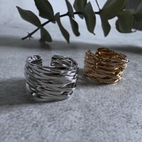 【charmaer】クロスラインリング