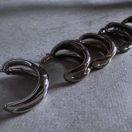 【charmaer】ツインフープピアス