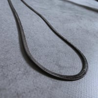 【charmaer】フラットスネークチェーンネックレス