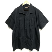 KINGKOLE vintage ネルシャツ　黒ベース60's 皿ボタンマチ付 KINGKOLE vintage ネルシャツ黒ベース60's 皿ボタンマチ付