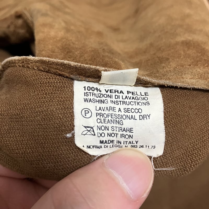 Vintage VERA PELLE Leather Jacket MADE IN ITALY