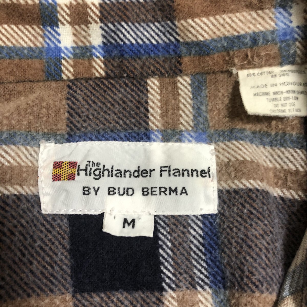 80s Highlander Flannel ネルシャツ SIZE M | HOPE STORE