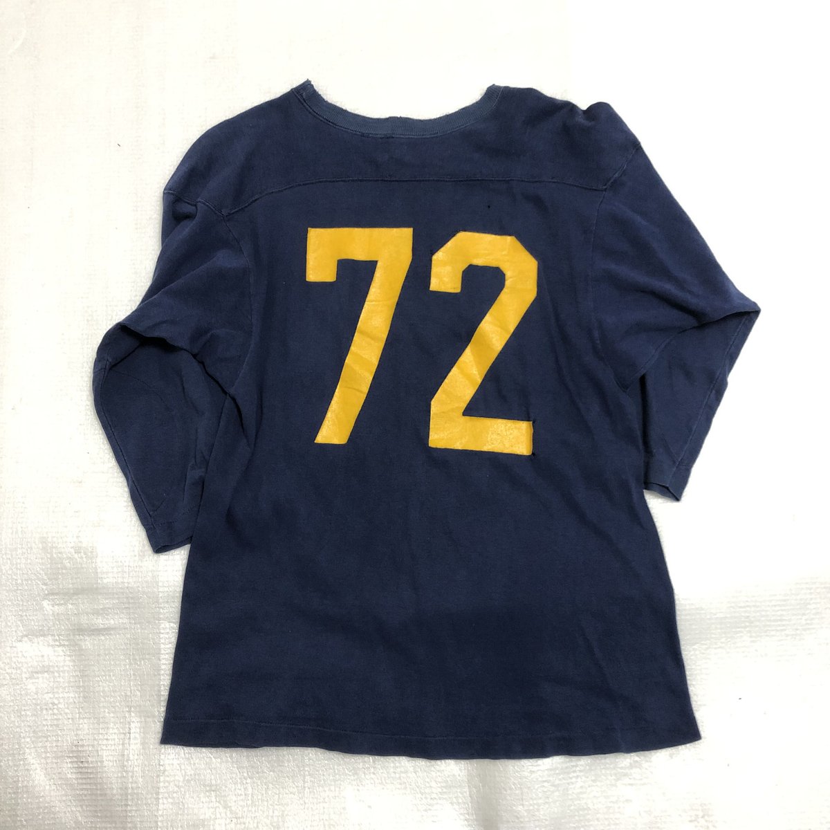 70s Champion Football T Navy SIZE M | HOPE STORE