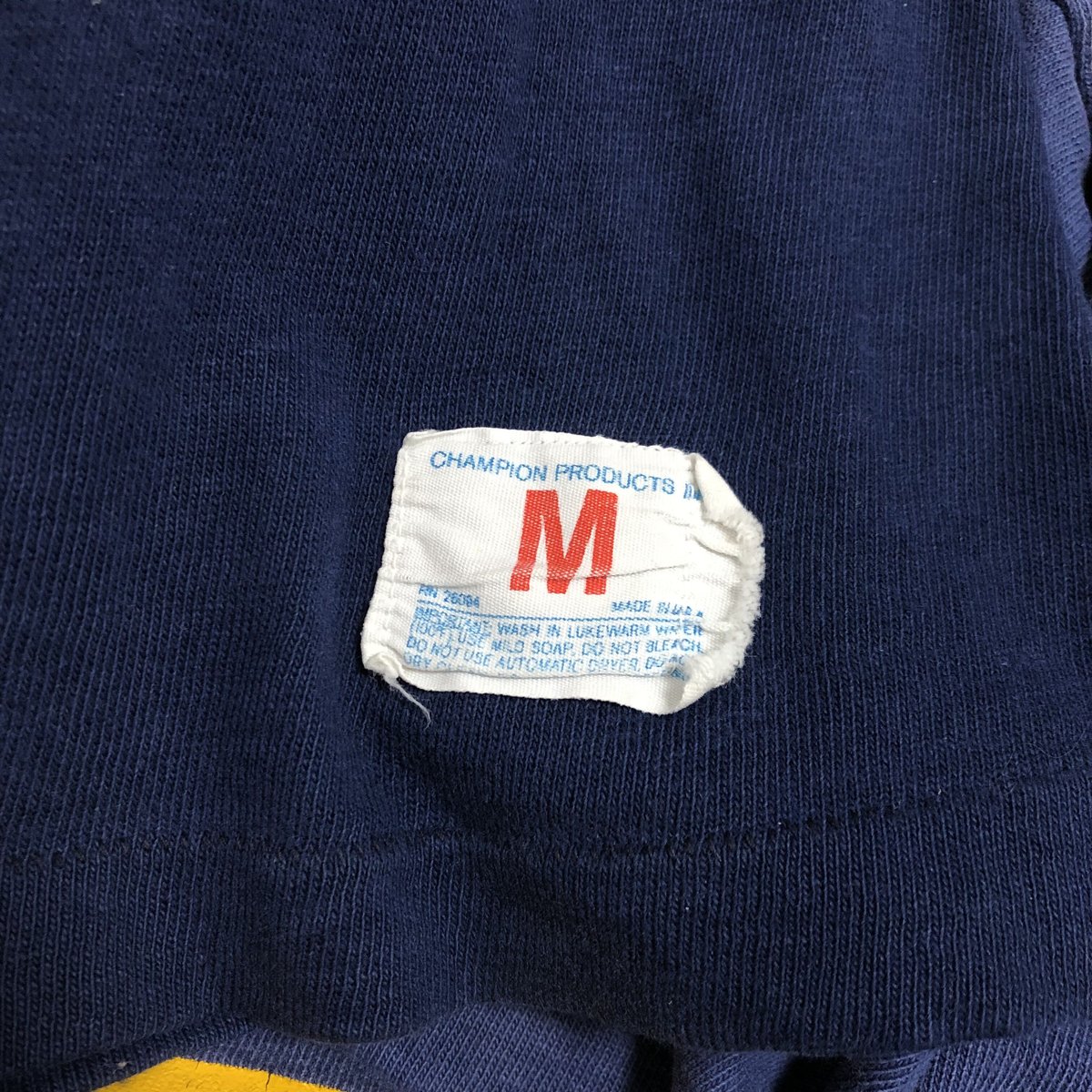 70s Champion Football T Navy SIZE M | HOPE STORE