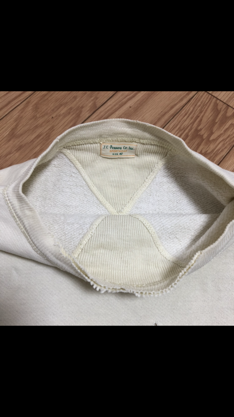 40年代 J.C.Penny 両V Sweat Shirts SIZE42 | HOPE STORE 40年代 J.C.Penny 両V Sweat Shirts SIZE42 | HOPE STORE
