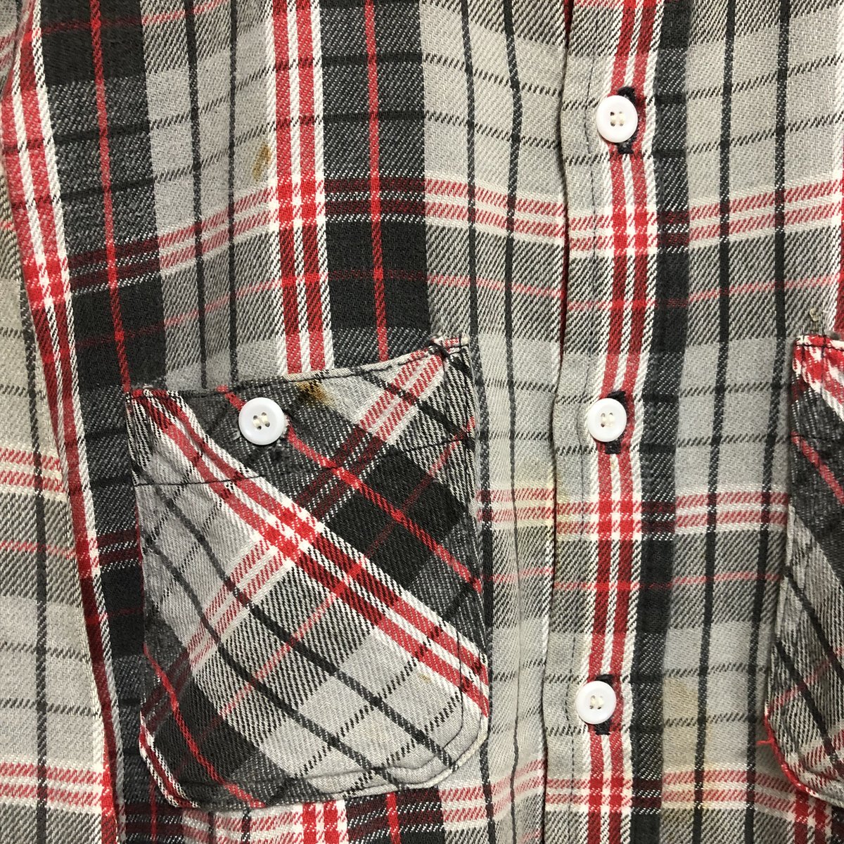 60s King Kole Vintage Flannel Shirts マチ付き Size