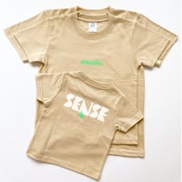 KIDS TEE:BEIGE