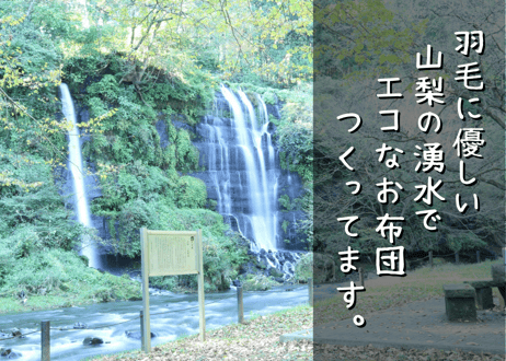 【合掛け】羽毛布団　ダウン70％　190×210cm（ダブル）リユース羽毛　日本製