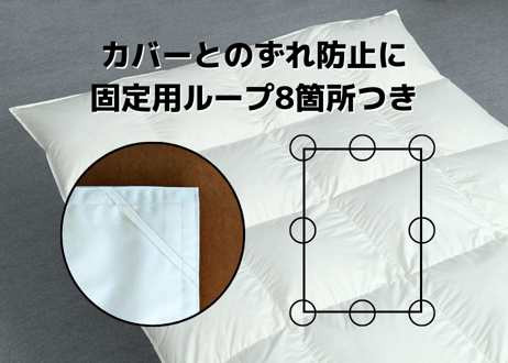 【合掛け】羽毛布団　ダウン70％　150×210cm（シングル）リユース羽毛　日本製