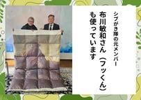 ミレー《種をまく人》世界の名画・絵画　エコな羽毛布団・150×210cm（シングル）REREXダウン