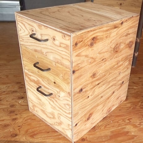 【PDF】DIY製作図面　Plywood chest