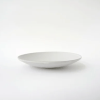 Syuro せっ器 deep plate M 白