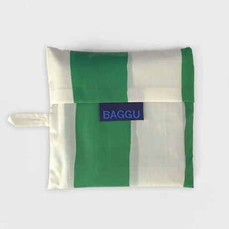 STANDARD BAGGU | グリーンペイントストライプ
