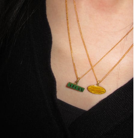 CZECH PINS NECKLACE