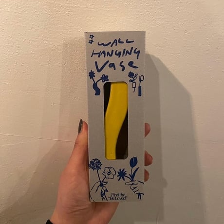【FTBL】wall hanging vase（wave）Lサイズ