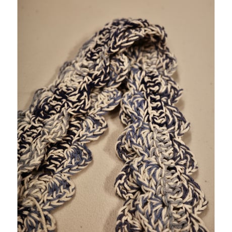 HAMAMOTO NATSUMI ｜ Phone strap (Blue×White)