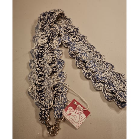 HAMAMOTO NATSUMI ｜ Phone strap (Blue×White)