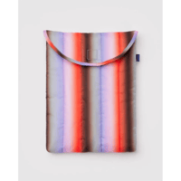 PUFFY LAPTOP SLEEVE 13/14" ｜ グラデーションストライプオレンジ×パープル