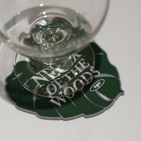 "Neck of the Woods" Original Rubber Coaster
