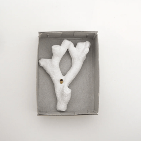coral incense holder