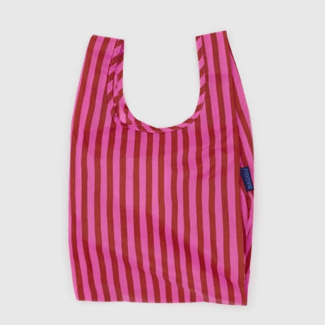 BABY BAGGU | ピンク＆レッドストライプ