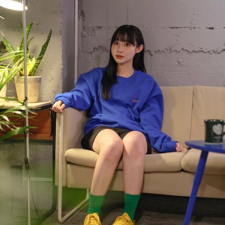 globule mag.×ugo スウェット ブルー
