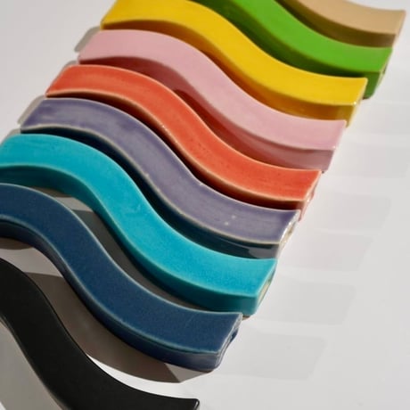 【FTBL】wall hanging vase（wave）  Mサイズ
