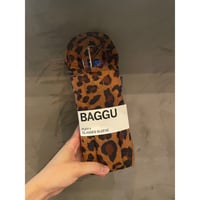 BAGGU Puffy Glasses Sleeve | レオパード