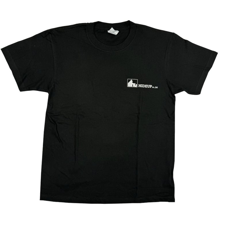 HIDEUPロゴTシャツ ブラック | HIDEUP ONLINE STORE