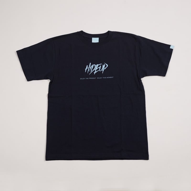 ★EU発* *新作*Script ロゴTシャツ/NAVY★ 2025 HIDEUP Tシャツ Stream Logo NAVY/WHITE NAVY/