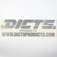 DICTSカウルステッカー　Lサイズ