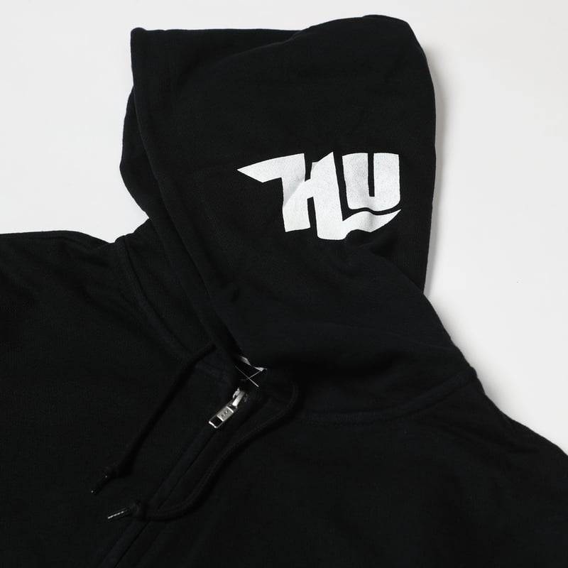 HIDEUPジップアップパーカー ブラック | HIDEUP ONLINE STORE HIDEUPジップアップパーカー ブラック | HIDEUP ONLINE STORE