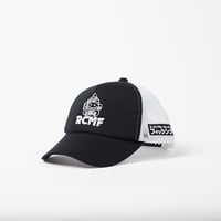 RCMFメッシュキャップⅡ　ブラックホワイト