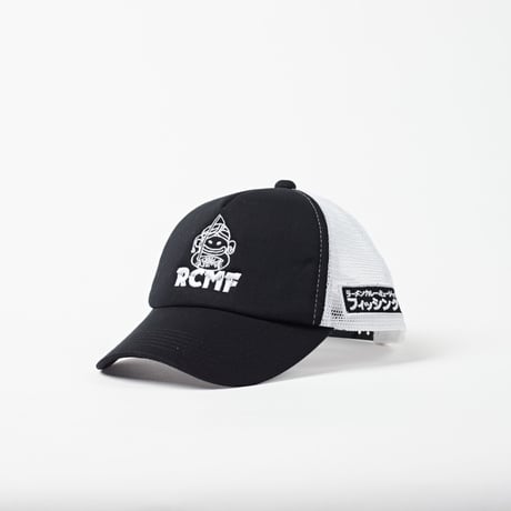 RCMFメッシュキャップⅡ　ブラックホワイト