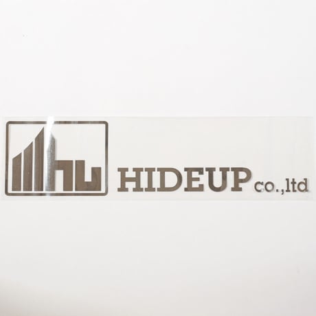 HIDEUPステッカー　Lサイズ