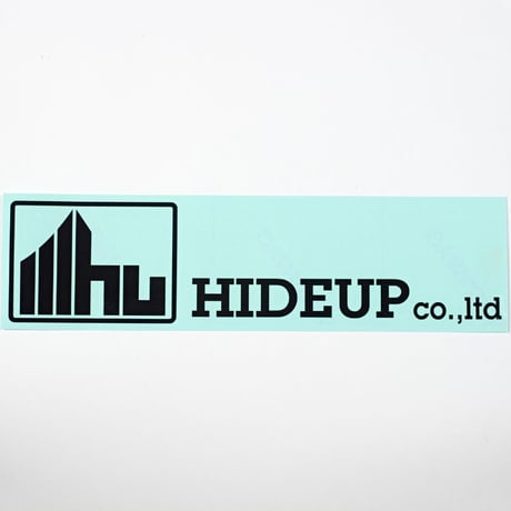 HIDEUPステッカー　Lサイズ